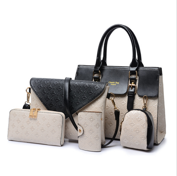 A set of Luxury Leather Handbags