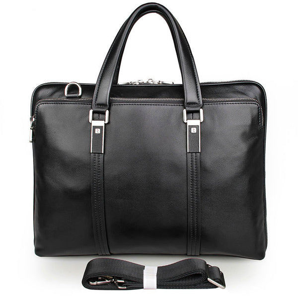 Business Briefcases Atmospheric And Stable Leather Handbags
