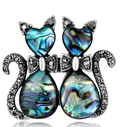 Brooches jewelry High Quality glass rhinestone animal pins and brooches for women